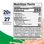 BOOST High Protein with Fiber Complete Nutritional Drink， Rich Chocolate， 8 fl oz Bottle， 24 Pack - Image 2